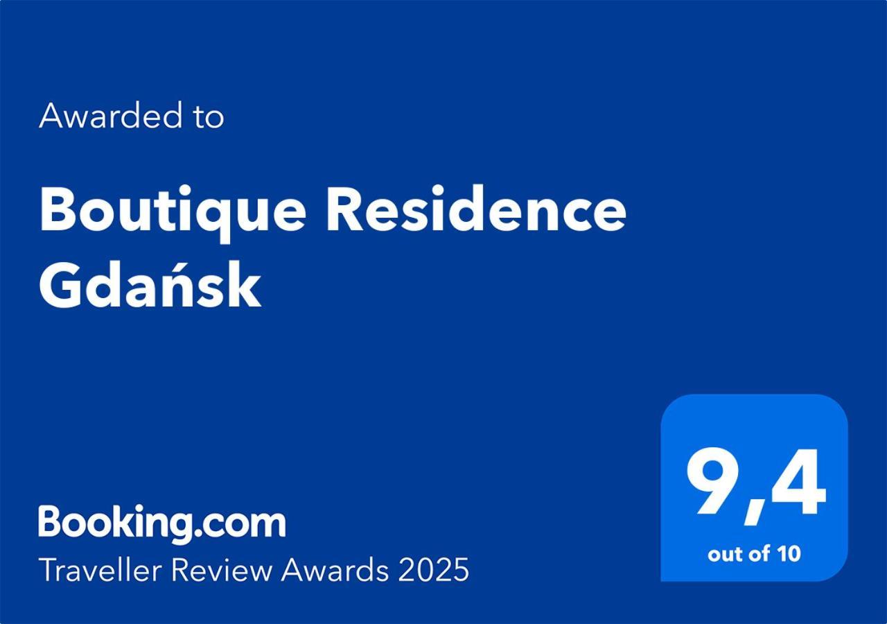 Boutique Residence Gdańsk Kültér fotó